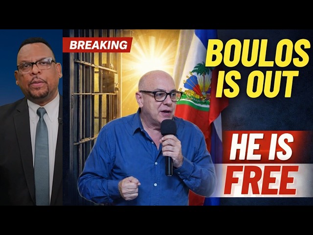 Reginald Boulos Released! He is in Colombia