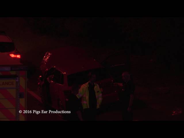 Oldham Bypass 3 car crash. 24th August 2016 8.45pm