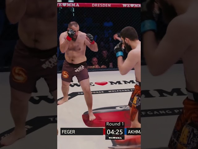 VADIM FEGER vs KHAMZAT AKHMADOV | Full Fight | WE LOVE MMA 80