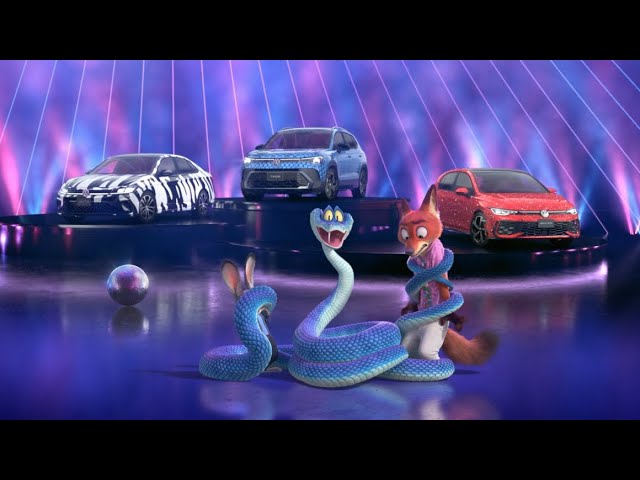 Take a Ride on the Wild Side: VW x Zootopia 2
