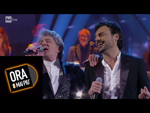 Davide De Marinis e Fausto Leali cantano "A chi" - Ora o mai più 02/03/2019