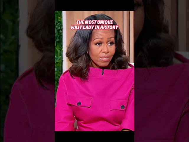 The most unique First Lady in history #funnyvideo #talkshow #michelleobama #news