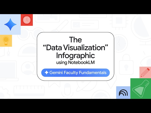 Gemini Faculty Fundamentals: The "Data Visualization" Infographic using NotebookLM