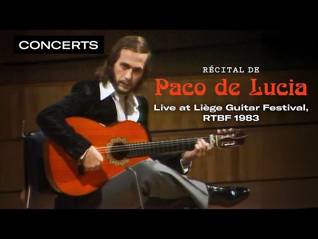 Paco de Lucía | Live at Liège Guitar Festival | 1983
