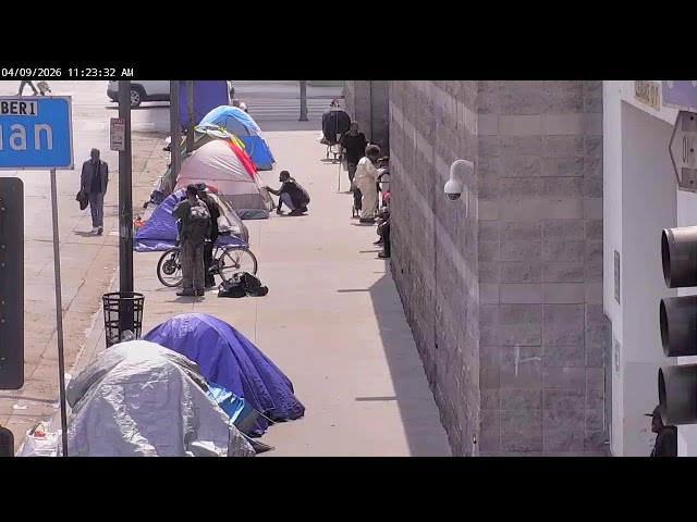 Cam 1 Skid Row Los Angeles CA. Cam 1