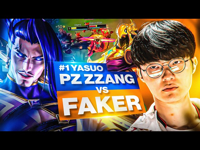 FAKER vs #1 YASUO KOREA *CRAZY SOLO KILLS*