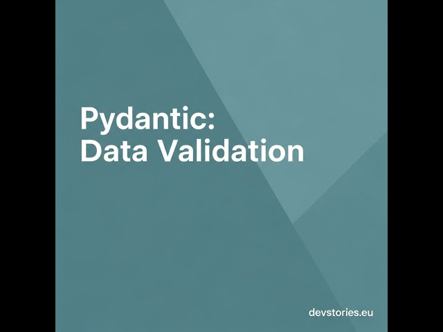 Pydantic: Data Validation · 16/20 · RootModel: When Your Payload Isn't a Dictionary