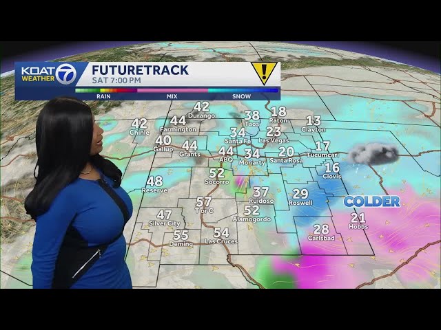 Significant winter storm expected to bring ice, snow and bitter cold to New Mexico