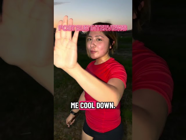 POST RUN INTERVIEWS WITH THE CREW