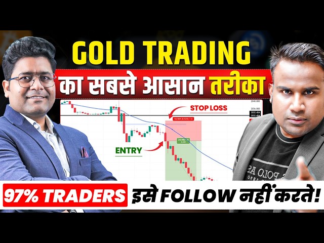 Gold Trading Strategy for Beginners 2026 | EMA Strategy Explained | Ft Sagar Sinha