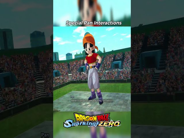 The DEVS showed love to PAN!! | DRAGON BALL Sparking! ZERO Battle Interactions #6 #dragonball
