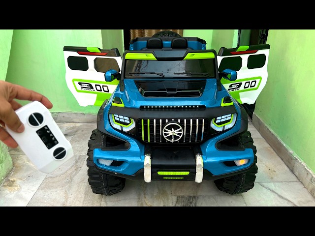 Heavy Duty 4x4 RC Jeep Unboxing & Testing | Remote Control Ride on Jeep🔥🔥