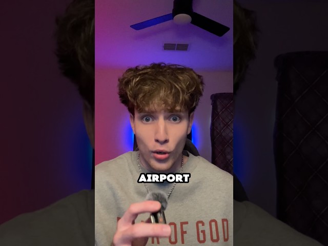 Airport TSA Lines Are INSANE 😭✈️