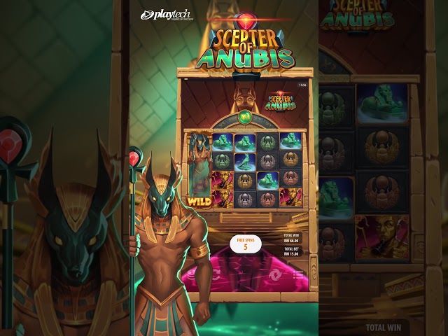Scepter of Anubis -  #playtech #slot #slotscasinogames #casino #playtechasia #jackpot #playtechapac