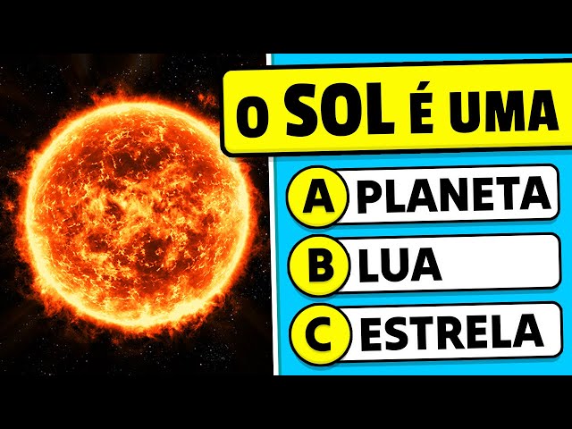 Quão bom é o seu CONHECIMENTO GERAL? 🧠✅🏆 Faça este quiz de 50 PERGUNTAS para descobrir!