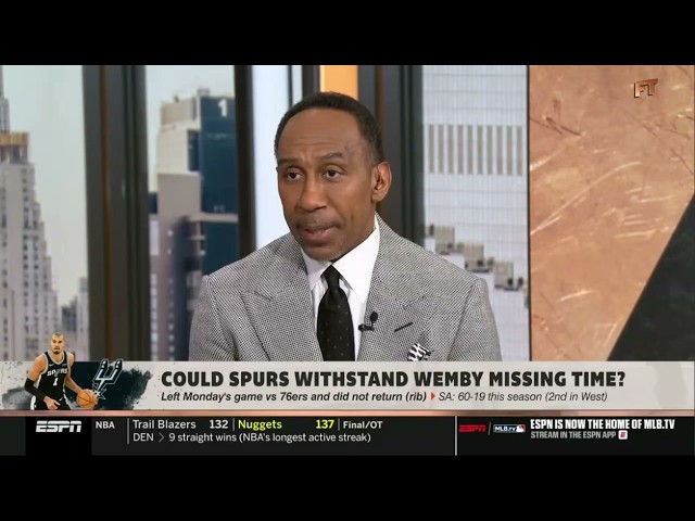 FIRST TAKE | "If Wemby is not there, Clippers will win" - Stephen A. on Wemby exits game with injury