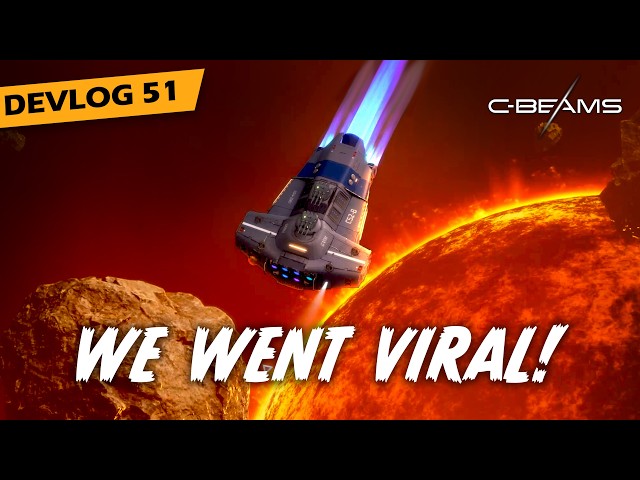 My Indie Game Suddenly Exploded! - C-Beams Devlog 51