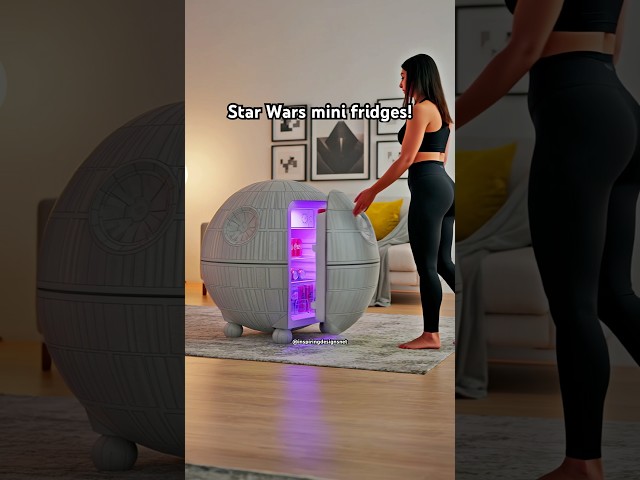 I must have one of these Star Wars mini fridges immediately! 🤯👏