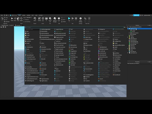 ClosuFR (Tutorial on how to make your baseplate invisible with scripts)