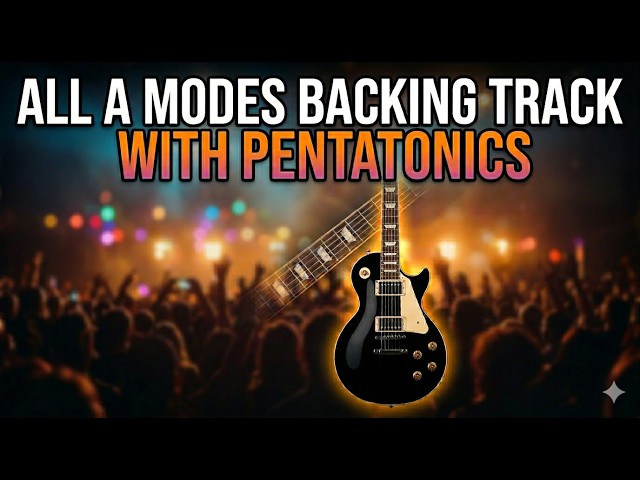 Play All 7 Modes in A (With Pentatonics)