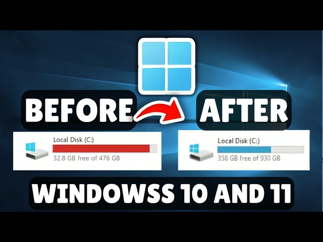 How To Clean C Drive - Windows 10 & 11 (Free Space)