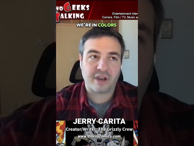 Who is the creative team behind The Grizzly Crew comic?