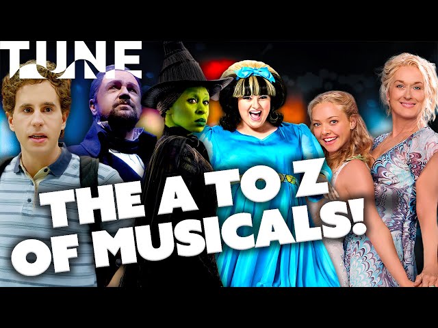 The ABC's of Movie Musicals 🎭 | One Song for Every Letter! | TUNE: Musical Moments