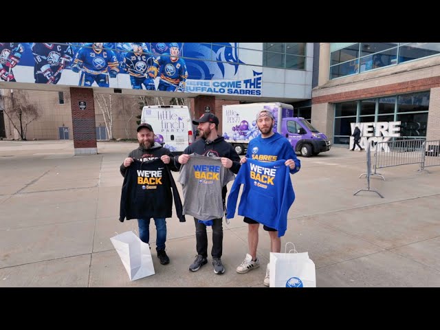 Merch sales surge as Buffalo Sabres return to playoffs after 14 years