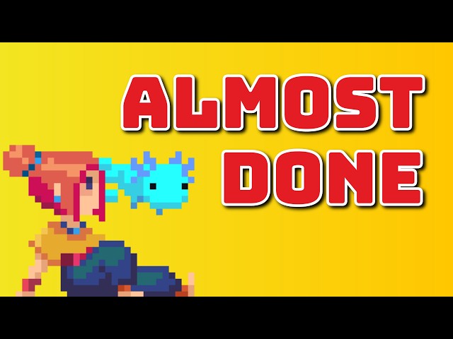 Our Pixel Platformer Is Nearly Finished | Devlog #38
