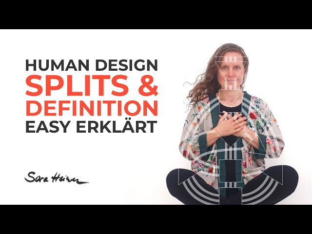 Human Design Splits & Your Individual Inner Pace | Human Design Definition Explained