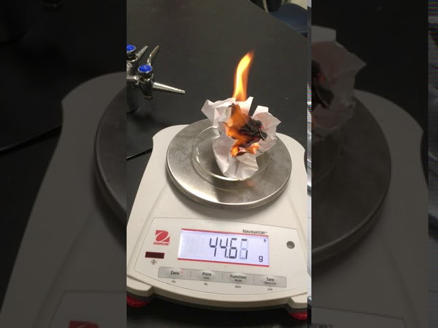 Burning Paper