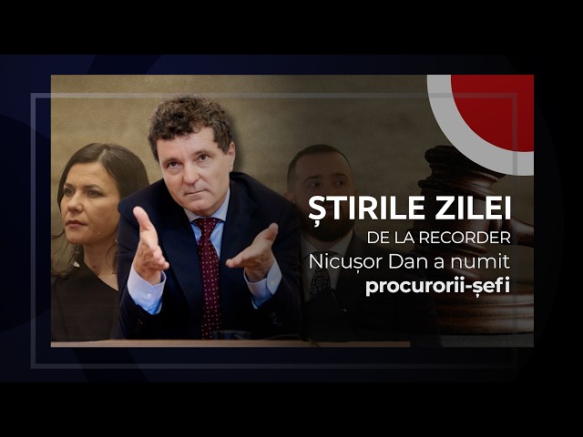 8 APRILIE 2026. Justiție reciclată. Nicușor Dan a numit procurorii-șefi