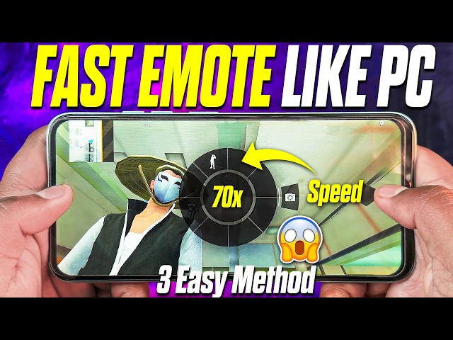 This 3 Free Fire Fast Emote Trick Feels Like PC 😳 In Mobile