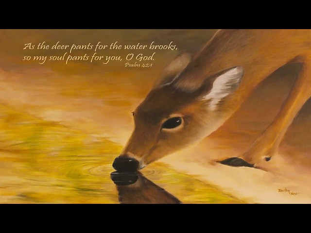 violin+piano version of "as the deer panteth"!