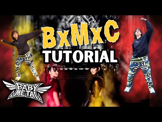 BxMxC - BABYMETAL | Dance Choreography Tutorial (Mirrored)