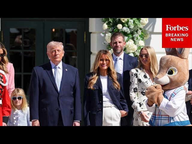 BREAKING: President Trump Hosts White House Easter Egg Roll, Takes Questions On Iran War