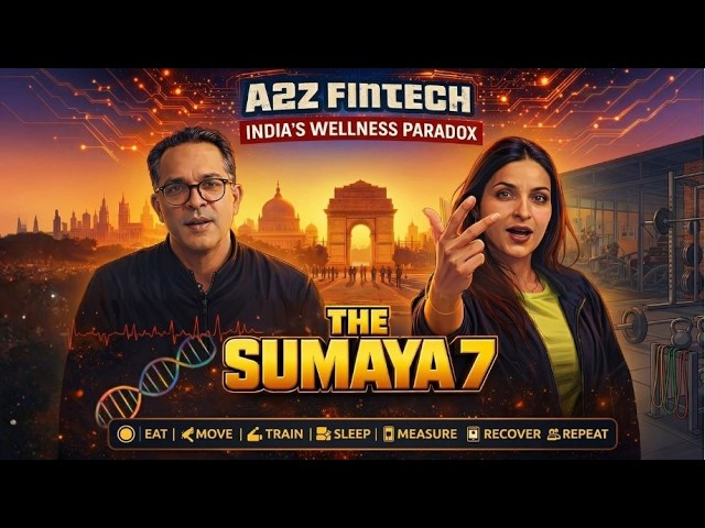India's Wellness Paradox: The Sumaya 7 | A2Z Fintech Podcast