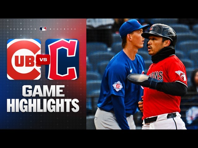 Cubs vs. Guardians Game 2 Highlights (4/5/26) | MLB Highlights