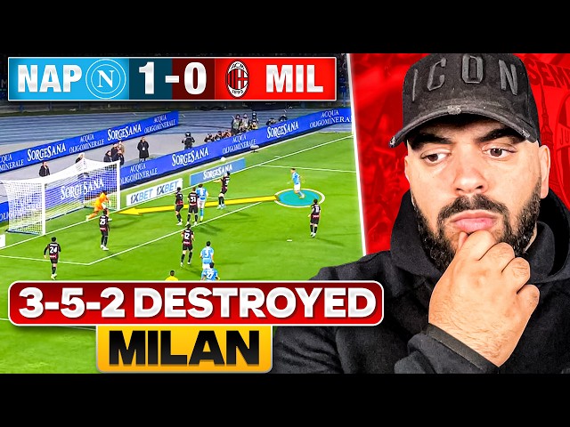 Allegri’s 3-5-2 Is Destroying Milan | Napoli 1-0 AC Milan