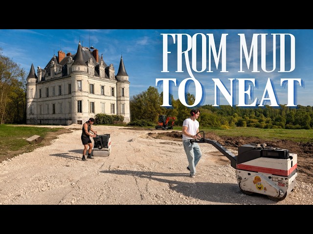 Episode 37 From Muddy Mess to This… Rebuilding Our Driveway!