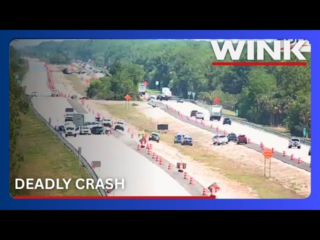 Fatal crash on I-75 in Collier County leaves one dead, two injured