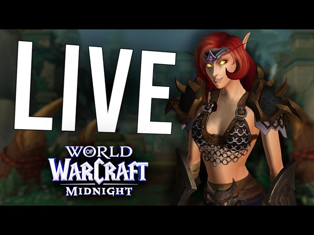 MIDNIGHT SEASON 1 M+ IS HERE! MASSIVE GEARING UP WEEK - World of Warcraft (Livestream)