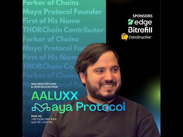 Cross-Chain Liquidity & the Multi-Chain Future of Crypto | Maya Protocol w/ Aaluxx