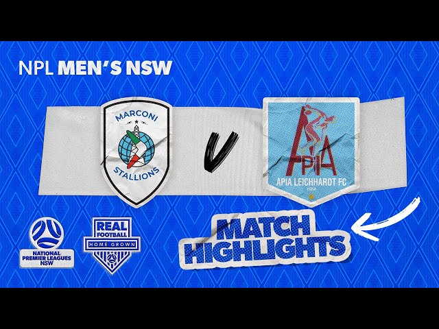 NPL Men's NSW Round 1 Highlights – Marconi v APIA Leichhardt FC