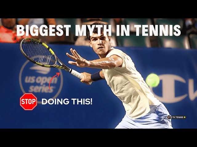 Getting Your Racquet Back Early is The Biggest Tennis Myth | Master the Forehand Uni-Swing
