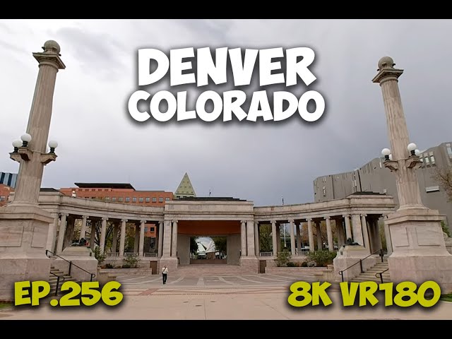 Ep.256 Denver Colorado – Civic Center Park as a Managed Stage for Public Assembly 8K VR180 3D Travel