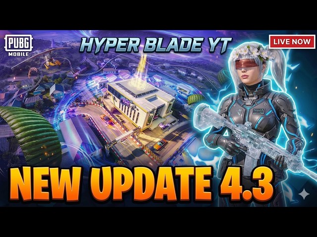 🔴Hyper Blade 🔥 PUBG Mobile Live | Ultra HD + 120 FPS Emulator