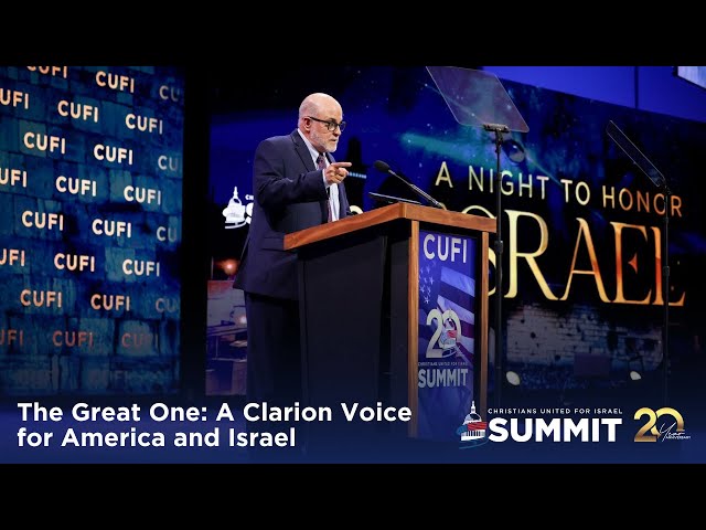Mark Levin at CUFI Summit: A Clarion Voice for America and Israel