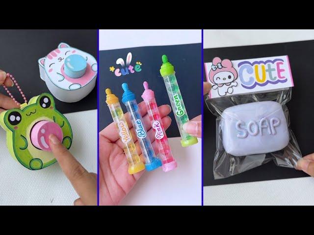 Easy craft ideas/ miniature craft /Paper craft/ how to make /DIY/school project/Tonni art and craft