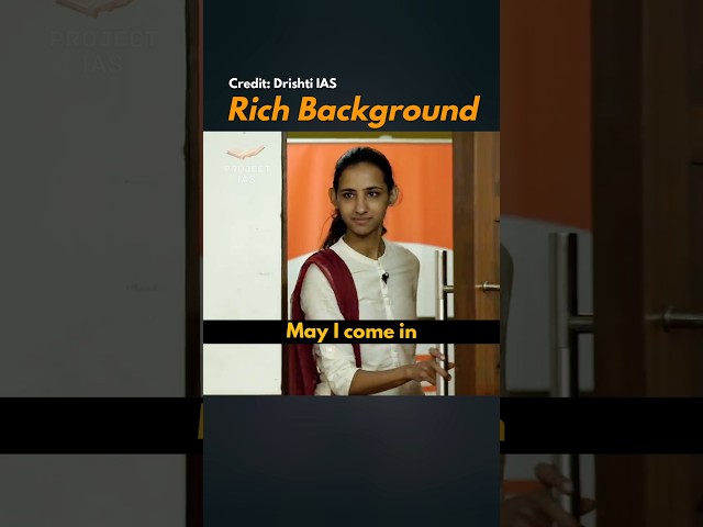 Rich Background 🤑 UPSC Interview | Mock Test